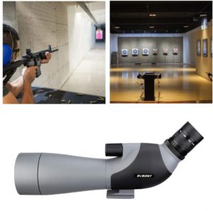 Svbony SV402 Spektiv Vogelbeobachtung 20-60x70 HD FMC Optik 45 Grad Abgewinkeltes Okular Spektiv Monokular Hochreflektierendes Prisma Spektive für Sportschützen das Schießen von Zielen