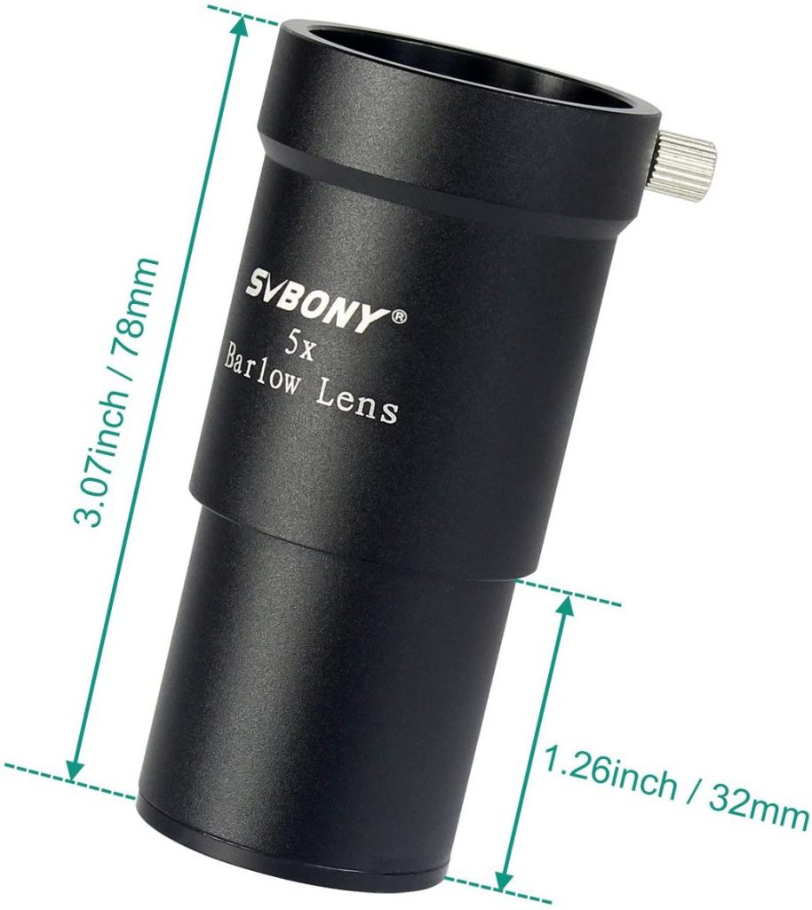 Teleskop Filter Set 1,25 Zoll - 5 Farbfilter Für Mond, Planeten & Nebel Beobachtung