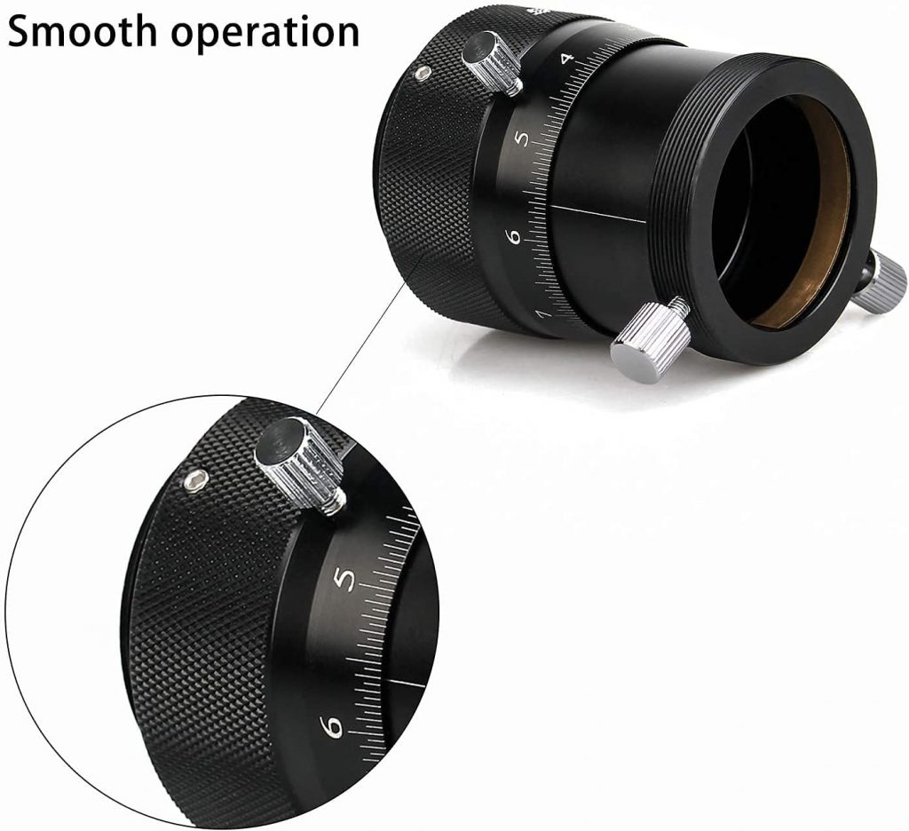 Pilipane Helical-Fokussierer Für Astrofotografie – 1,25 Zoll, 10 Mm Hub, M28,5 Gewinde