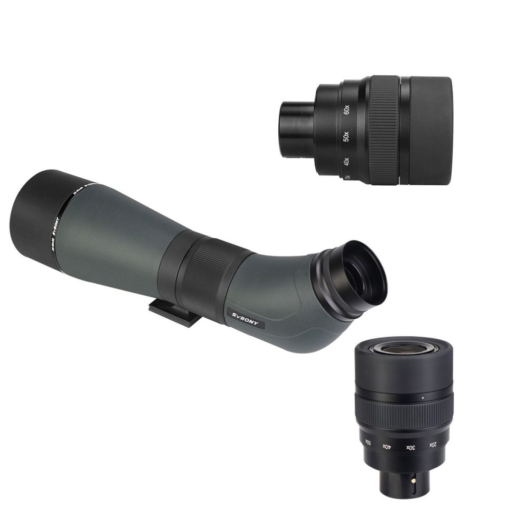 SVBONY SA405 20-60×85 HD Spektiv mit SC001 Wi-Fi Kamera [F9383B-F9373A9 ...